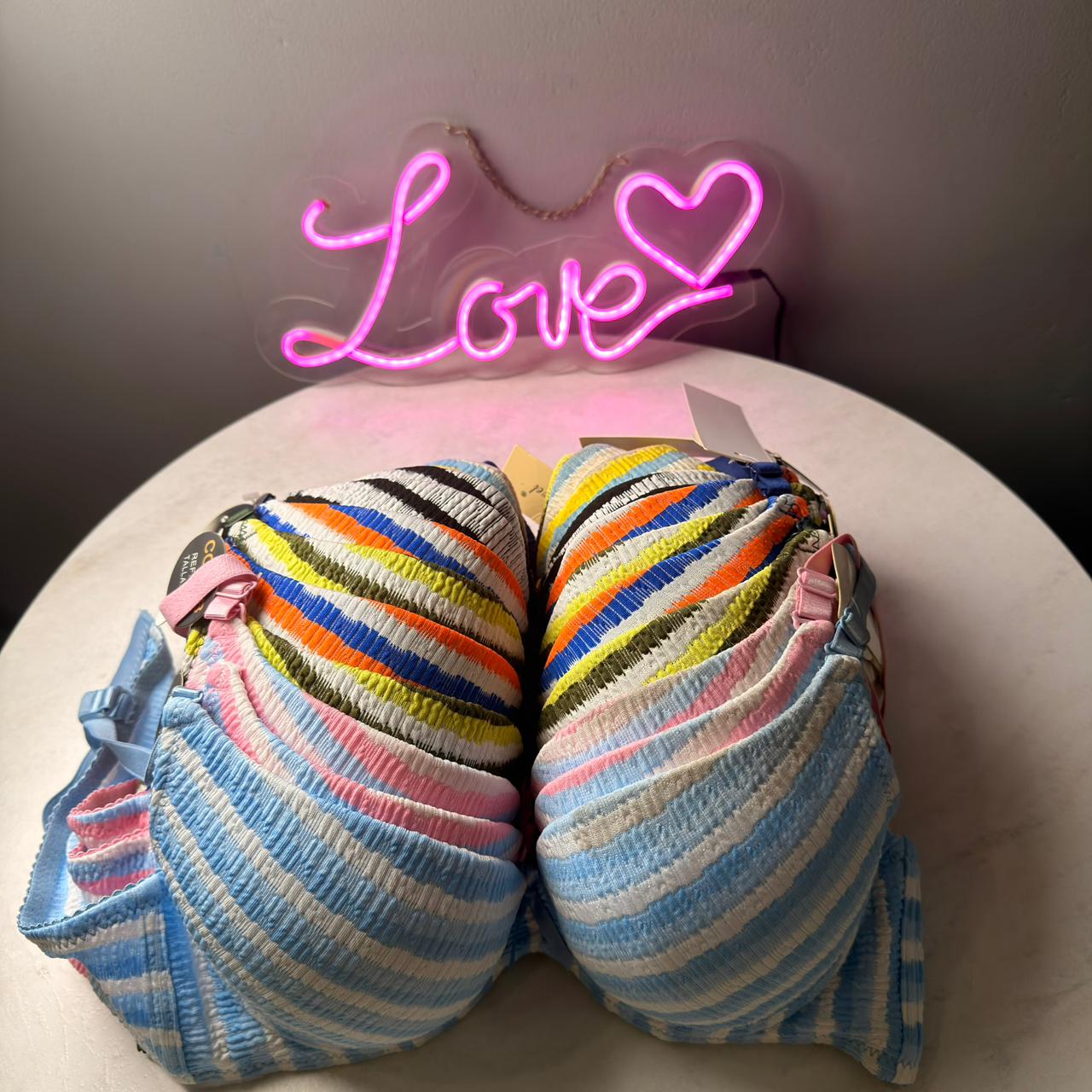 CANDY STRIPE PREMIUM LIFT BRA
