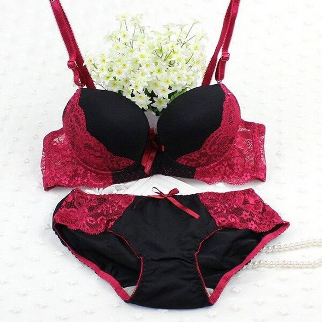 ✨ Elegant Women’s Lace pushup Set | Soft & Comfortable Fit
