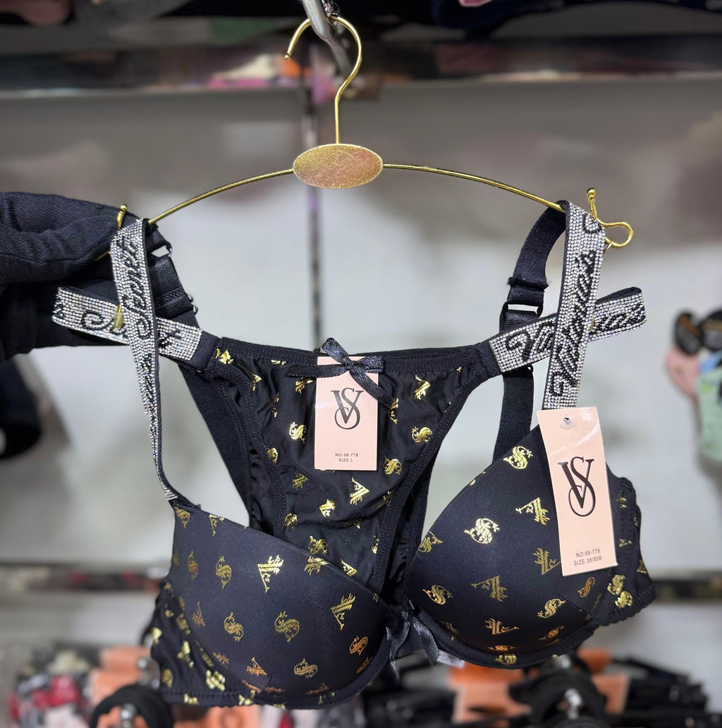 Push-up bra set